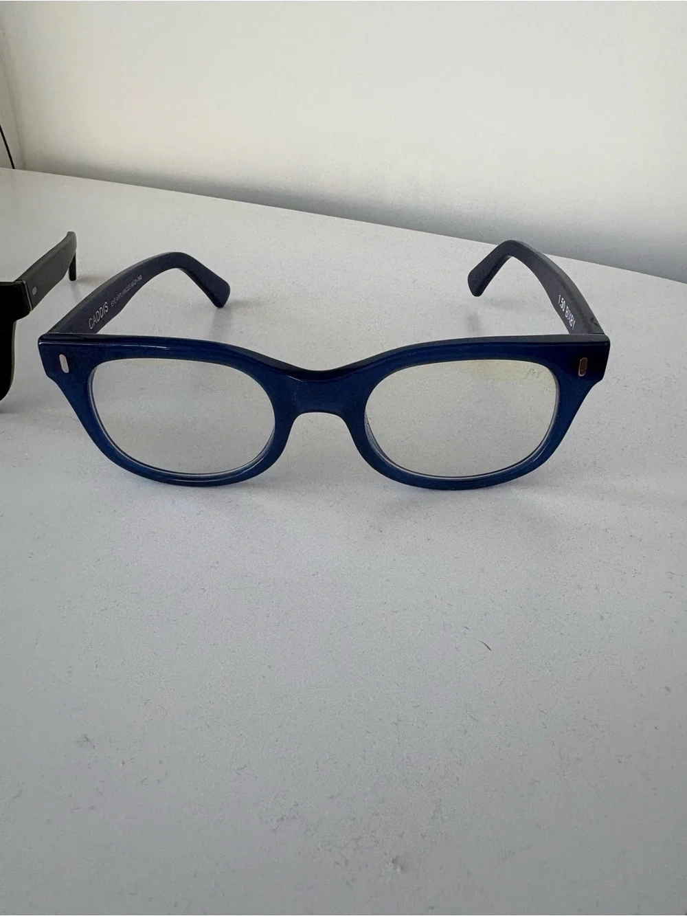 Readers Caddis blue Bixby 1.50 progressive orig $149 glasses